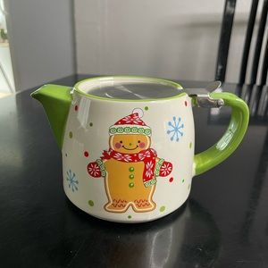 TEMP-TATIONS TEA POT  Gingerbread Man
